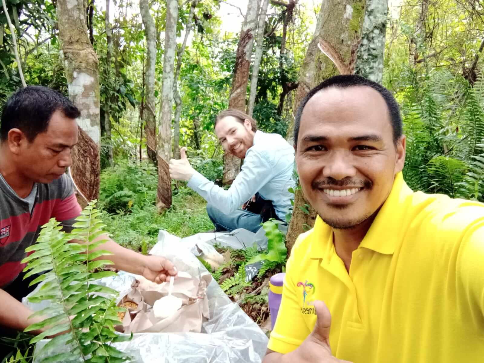 Lunch Box At Jungle